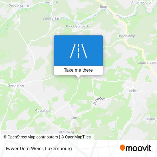 Iwwer Dem Weier map