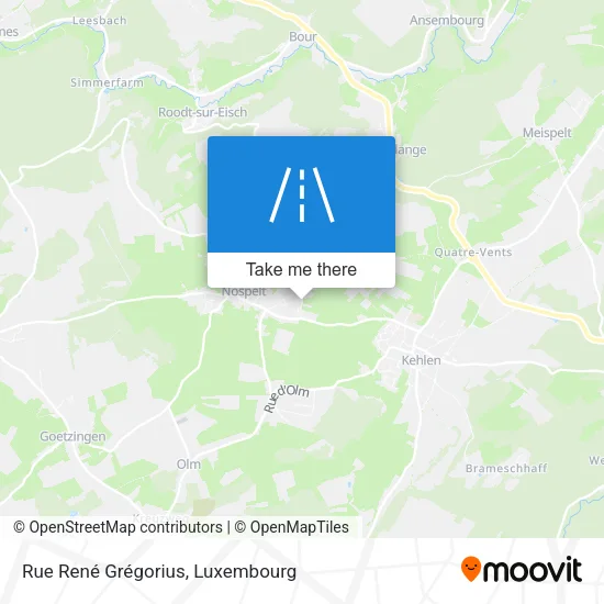 Rue René Grégorius map