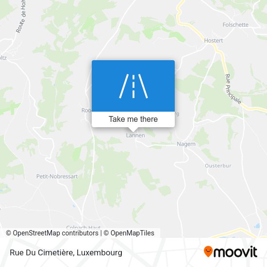 Rue Du Cimetière map