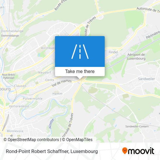 Rond-Point Robert Schaffner map