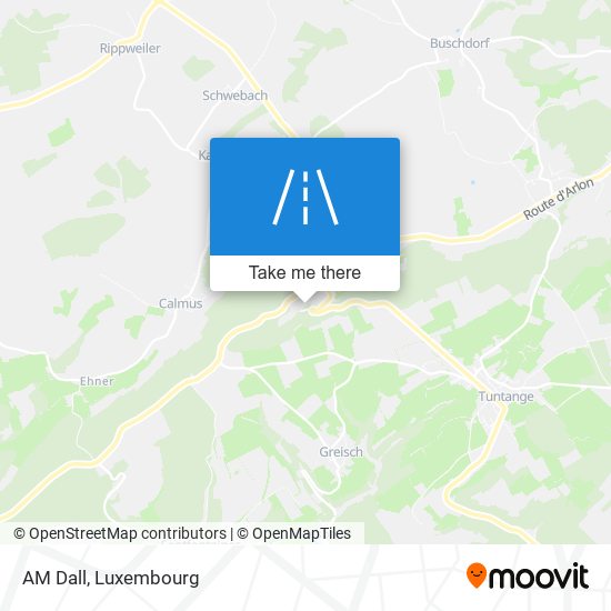 AM Dall map