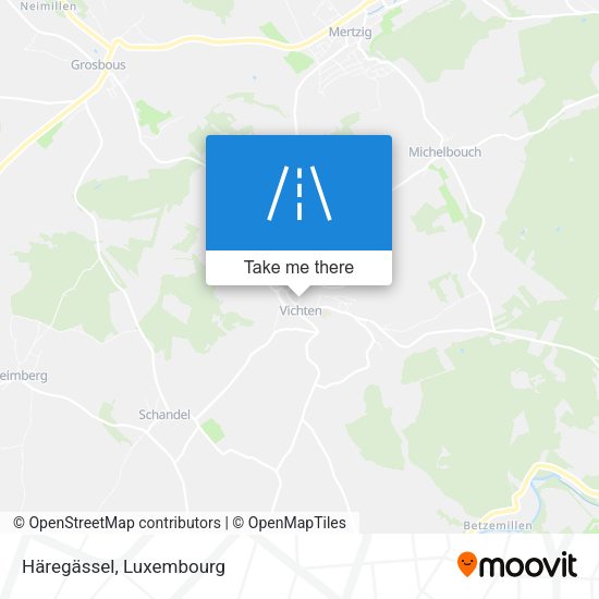 Häregässel map