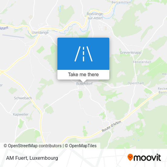 AM Fuert map