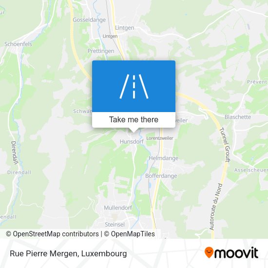 Rue Pierre Mergen map