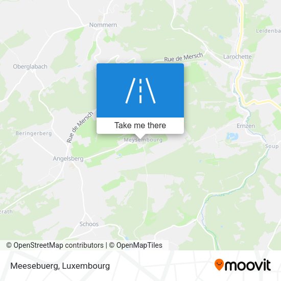 Meesebuerg map