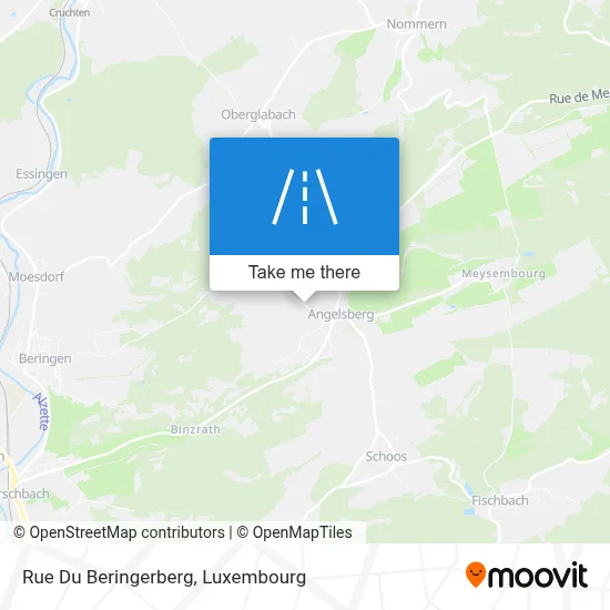 Rue Du Beringerberg map