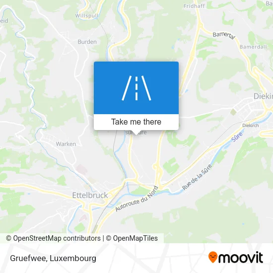 Gruefwee map