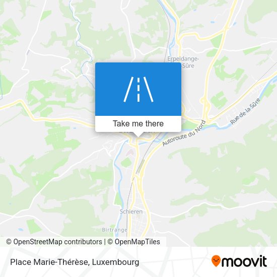 Place Marie-Thérèse map