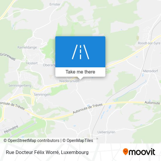 Rue Docteur Félix Worré map