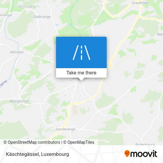 Käschtegässel map