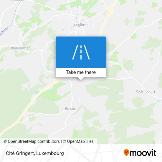 Cité Gringert map