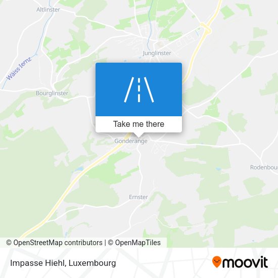 Impasse Hiehl map