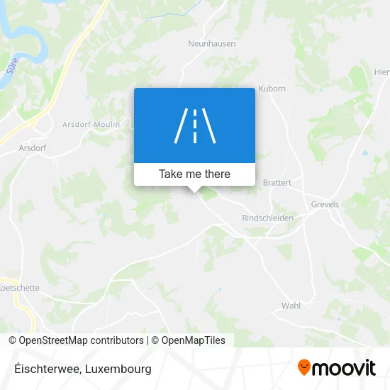 Éischterwee map