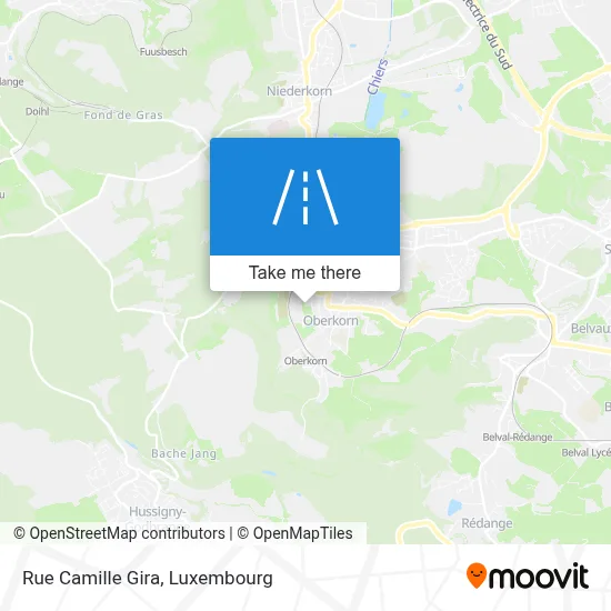 Rue Camille Gira map