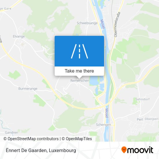 Ënnert De Gaarden map