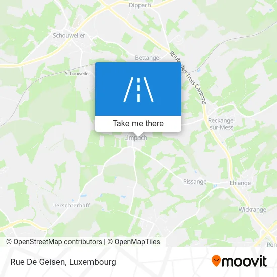 Rue De Geisen map