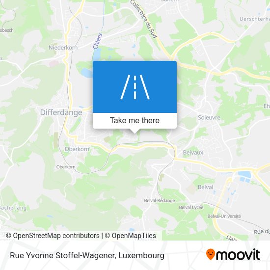 Rue Yvonne Stoffel-Wagener map