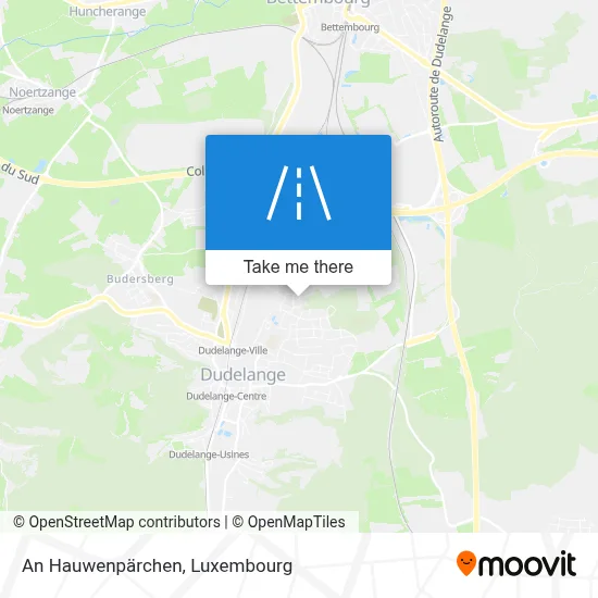 An Hauwenpärchen map