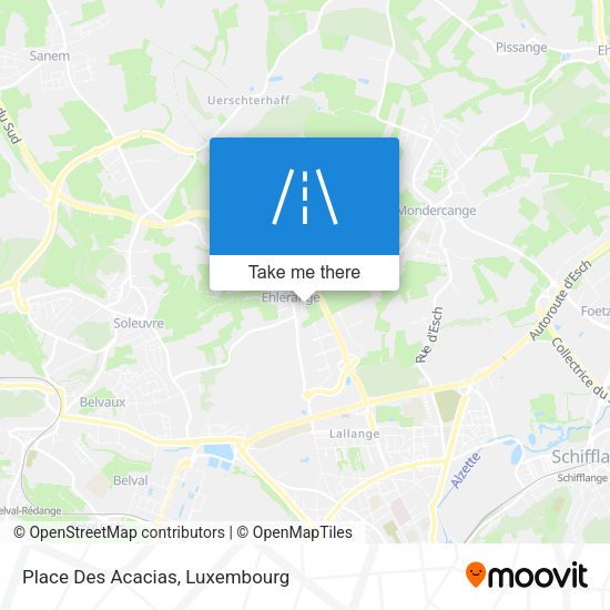 Place Des Acacias map