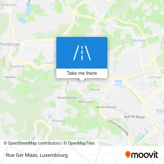 Rue Ger Maas Karte
