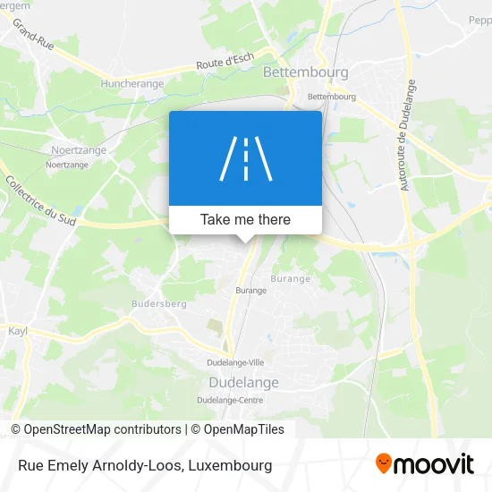 Rue Emely Arnoldy-Loos map