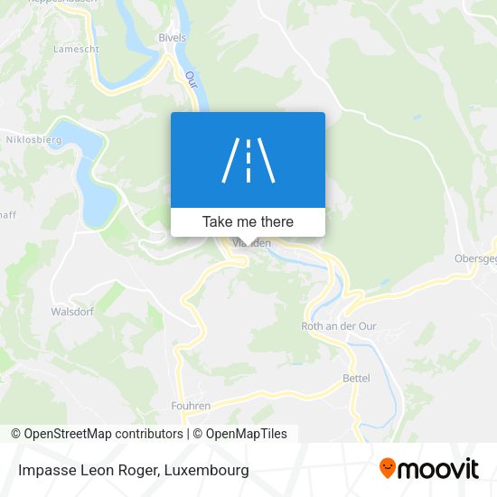 Impasse Leon Roger map