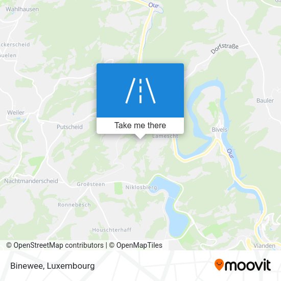 Binewee map