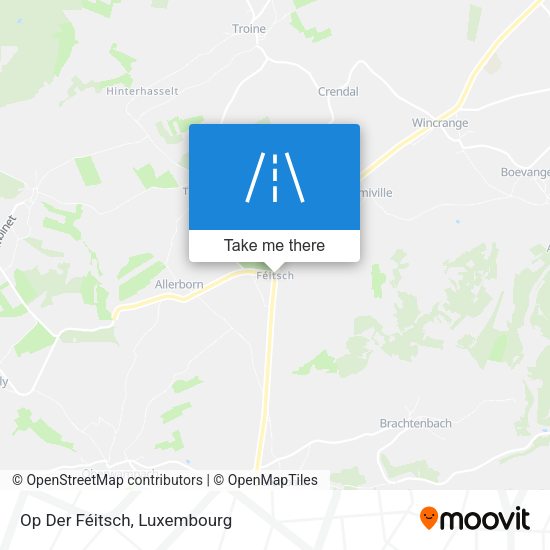 Op Der Féitsch map
