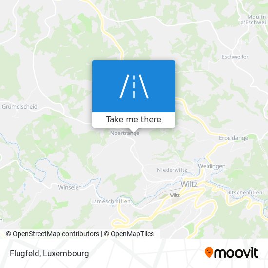 Flugfeld map
