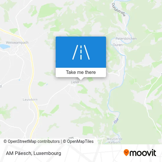 AM Päesch map