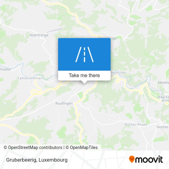 Gruberbeerig map