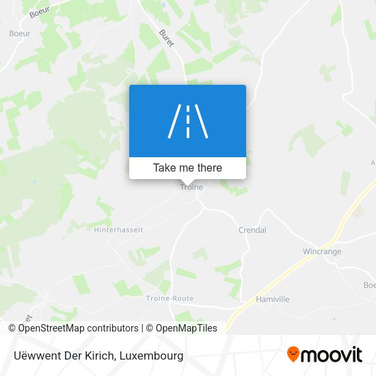Uëwwent Der Kirich map