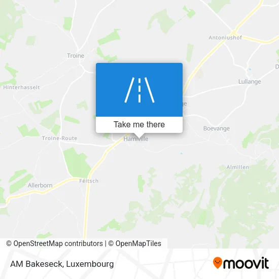 AM Bakeseck map