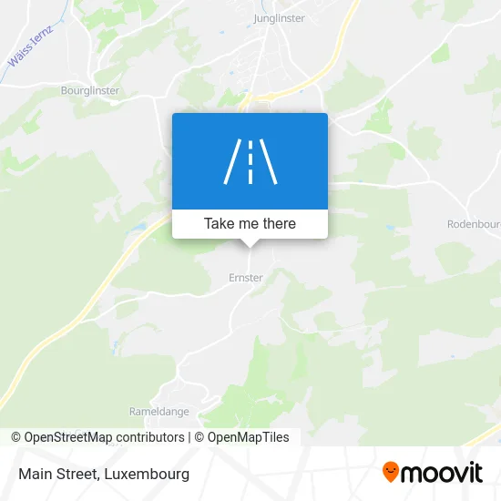 Rue Principale Karte