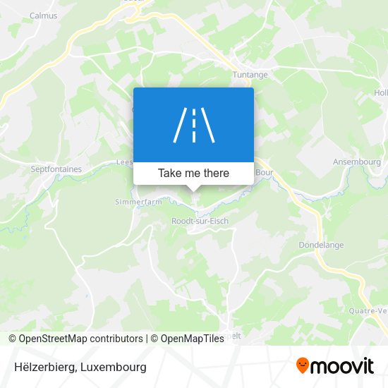 Hëlzerbierg map