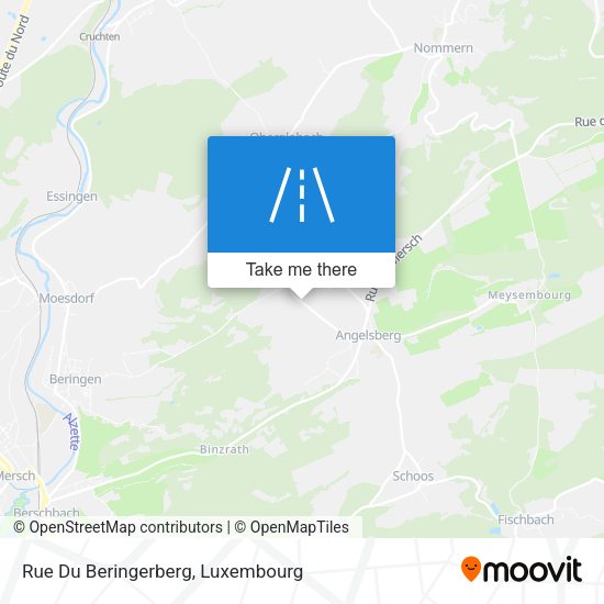 Rue Du Beringerberg map
