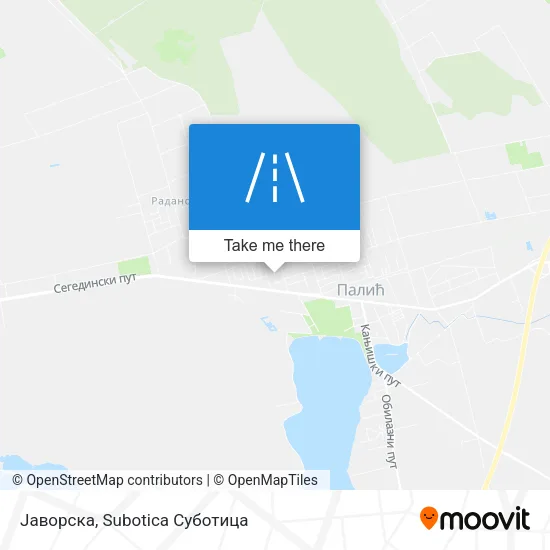 Јаворска map