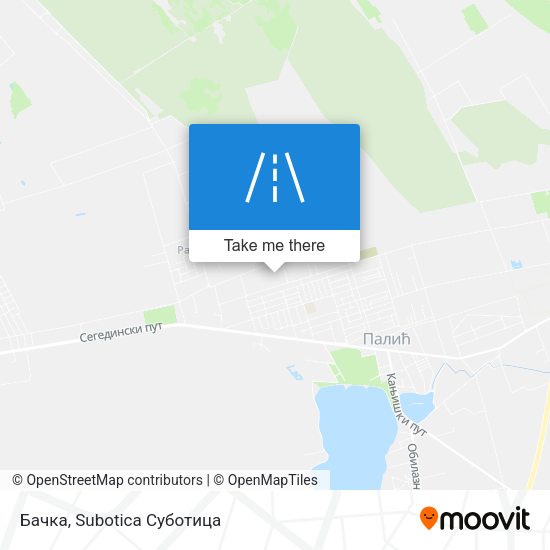 Бачка map