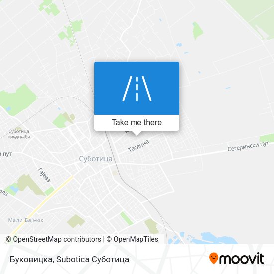 Буковицка map