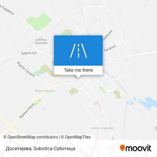 Доситејева map