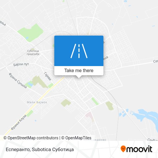 Есперанто map