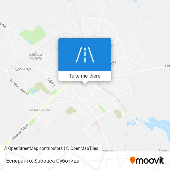 Есперанто map