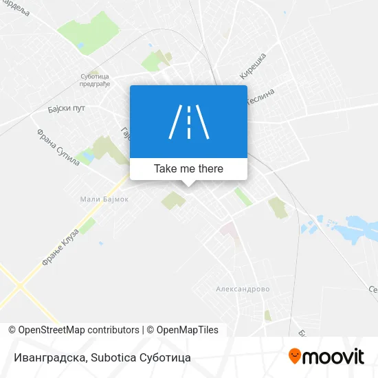 Иванградска map