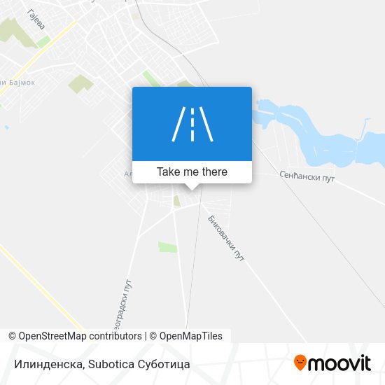 Илинденска map