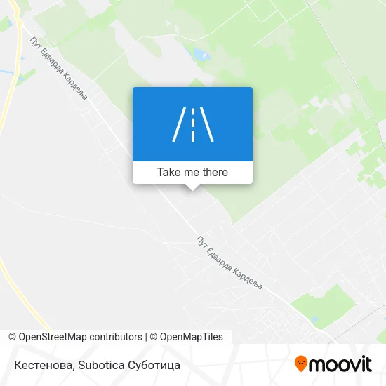Кестенова map