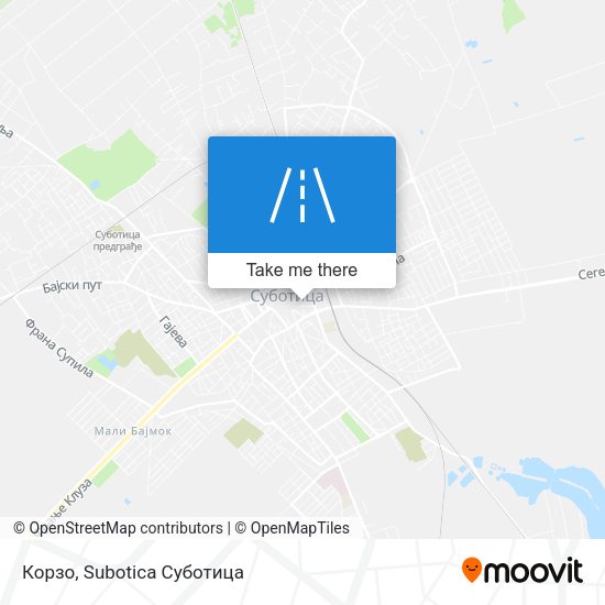 Корзо map