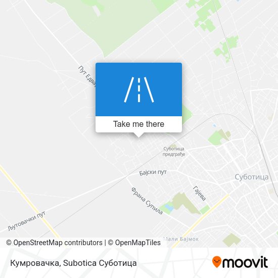 Кумровачка map