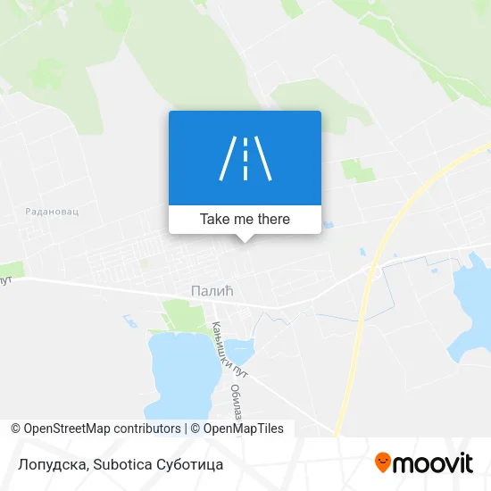 Лопудска map