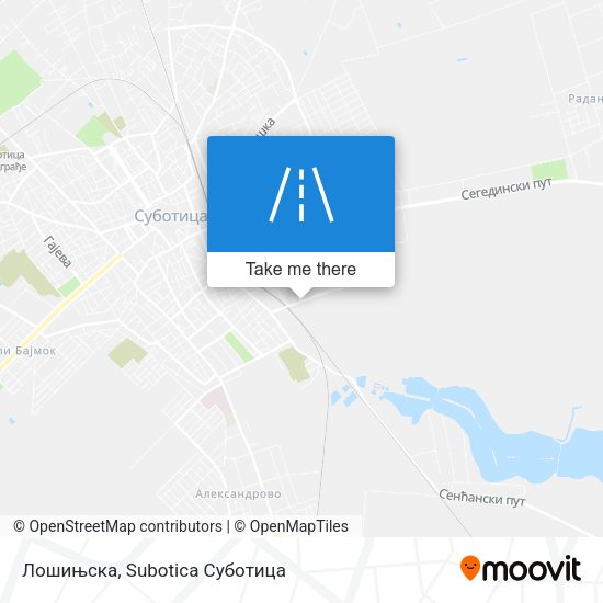Лошињска map