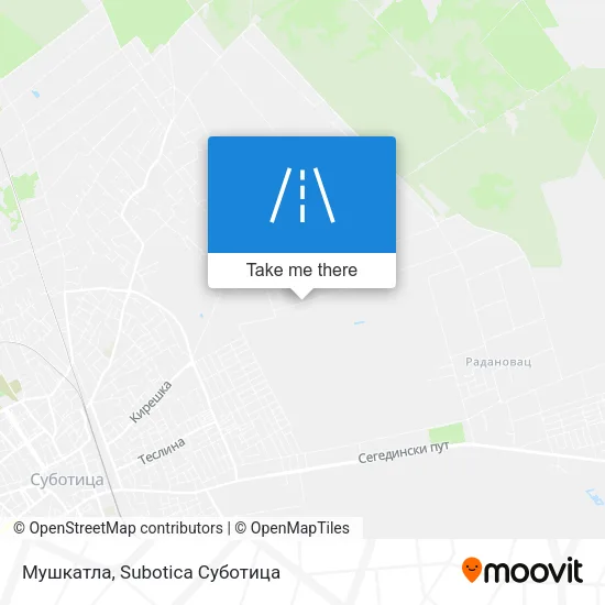 Мушкатла map